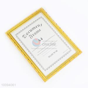 Yellow Edge Photo/Certificate Frame For Sale