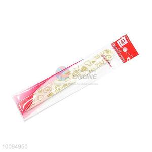 China Factory Disposable <em>Nail</em> File with Heart Pattern, Foam <em>Buffer</em> for Ladies
