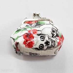 Skull Coin Holder,Coin Pouch,Coin Purse with Key Ring