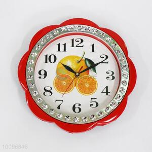 Flower Shaped Plastic Wall Clock/Decorative Wall Clock