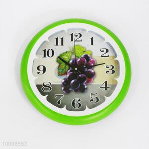 Green Plastic Wall Clock/Decorative Wall Clock