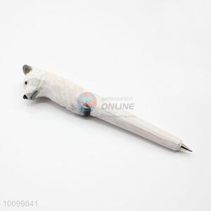 High Quality Wooden Wolf Shaped Ball-point Pen
