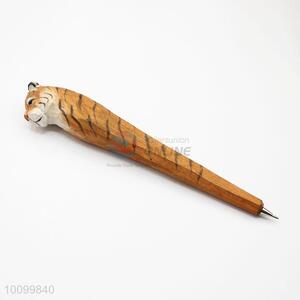 Hot Sale Wooden Tiger Shaped Ball-point Pen