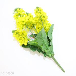 Beautiful Artificial Brassica campestris Flower Simulation Flower