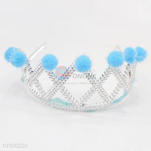 Fashion silver plated plastic tiaras and crown