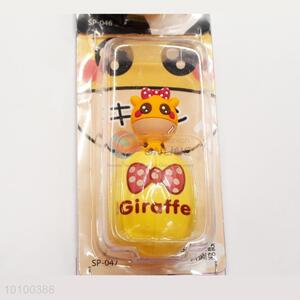 Yellow Giraffe Design Toothbrush Holder