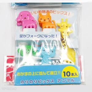 Promotional Cute Animals Fruit Forks