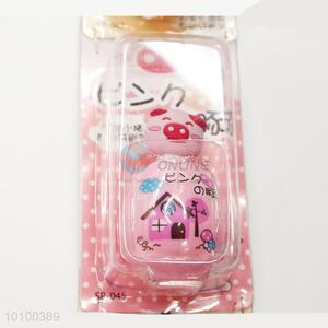 Cute Pink Pig Design Toothbrush Holder