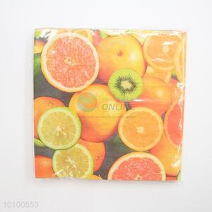 Orange&kiwi printing paper <em>handkerchief</em>/facial tissue