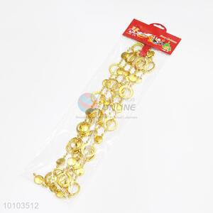 Super quality gold Christmas beaded hang decoration