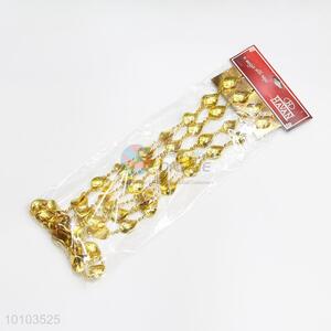 Good quality gold beaded hang decoration for Christmas