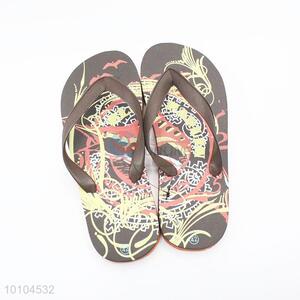 Hot sell printed eva sandals flip flops
