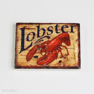 Lobster Rectangular Ceramic Fridge Magnet