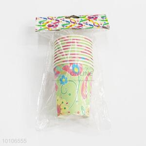 Wholesale cute pattern party disposable paper cup