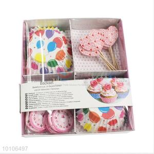 Hot selling party products cake paper cup set