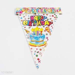 Party supplies wholesale decorated paper pennant