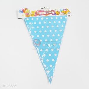 New fashion handmade wholesale party decorated paper pennant