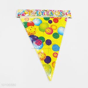 Decoration pennant paper flag for party hanging