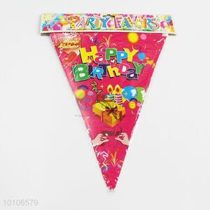 Low price wholesale party decorated paper pennant