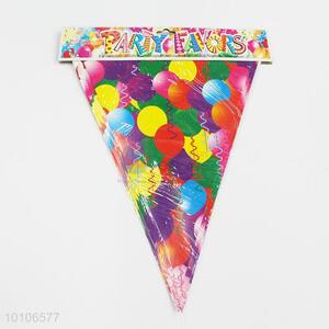 China supplies party decorated colorful paper pennant