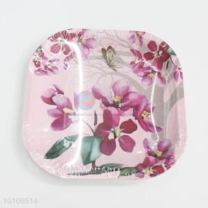 Party disposable wholesale printed paper plate