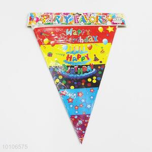 Paper pennants party banner for kids party supplies