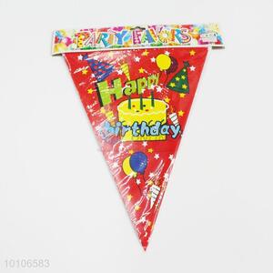 Made in china party decorated colorful paper pennant