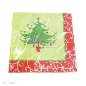 Wholesale printed party disposable square tissue