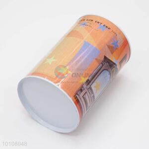 Low price zip-ton can shape tinplate money box for money saving