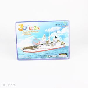 Intellective gift toys french horizon frigales model 3d foam puzzle