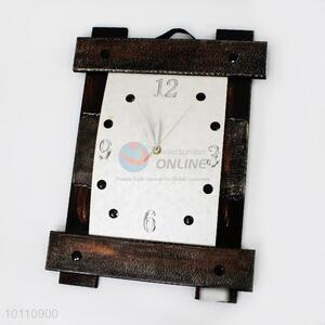 Fashion Style Vintage <em>Wall</em> <em>Clocks</em> Wooden Clock for Home Decoration