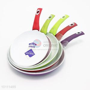 6 Sizes Colorful Non-Stick Ceramic Frying Pan with Handle