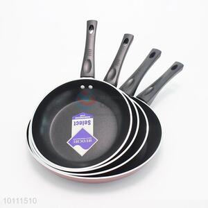 6 Sizes Champange Color Pressure Casting Non-Stick Frying Pan with Handle