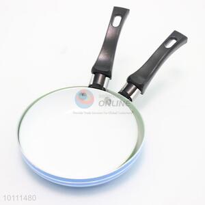 3 Sizes Mini Flat Round Frying Pan with Long Handle