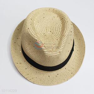 New Style Topper Panama Straw  Gentleman Hat