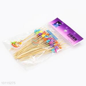 Promotional Bamboo Toothpicks/Fruit Picks Set