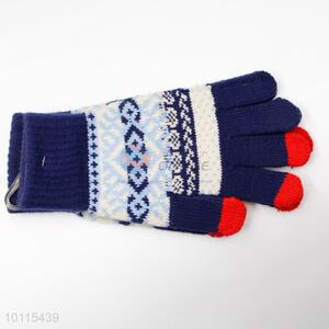 Wholesale knitted warm gloves