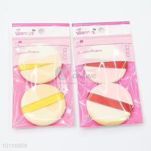 Wholesale Girls' Cosmetic Sponge Powder Puff in Round Shape
