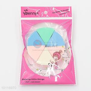 New Design Triangle Shaped Smooth Sponge Cosmetic Powder Puff