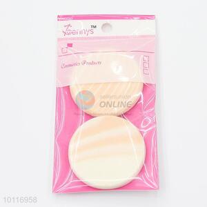 Wholesale Cheap Round Shaped Cosmetic Sponge Powder Puff for Girls