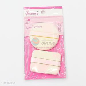 Pretty Cute Round and  Rectangle Shaped Cosmetic Sponge Powder Puff