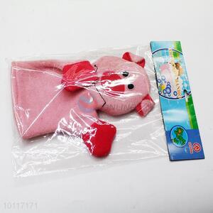Promotional Pink Pig Design Cartoon <em>Gloves</em>