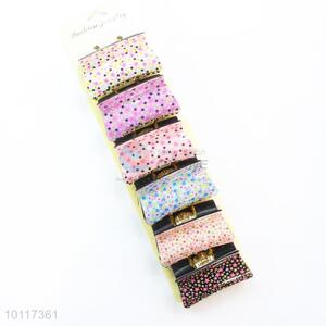 Square Shape Little Flowers Pattern Hair Claws Hair Accessory