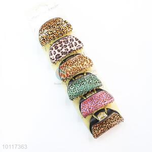 Colorful Leopard Pattern Hair Clips Hair Accessory for Women