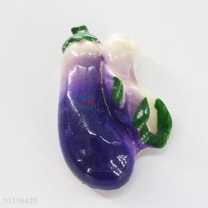 <em>Eggplant</em> Resin Fridge Magnet/Home Decoration Fridge Magnet Sticker