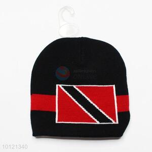 Black and Red Knitting Hats Beanie Hats