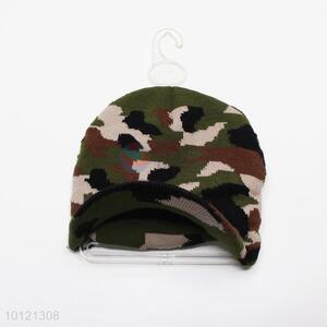 Fashion Camouflage Pattern Winter Knitted Hats