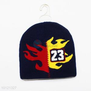 High Quality NO. 23 Pattern Beanie Hat Knitting Hat Winter Hat