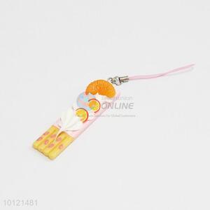 High quality PVC keychain/handing straps/cell phone pendant