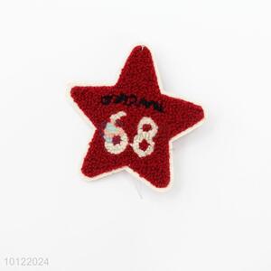 Cartoon Star Towel Chenille Labels Clothes Embroidered Patches